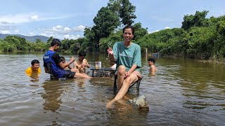 កន្លែងលេងទឹកថ្មីនៅស្រុកសំឡូត ស្ងប់ស្ងាត់ ហើយទេសភាពស្រស់ស្អាតណាស់🥰