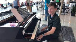 Midnight Rhapsody performed by 13 year-old volunteer pianist