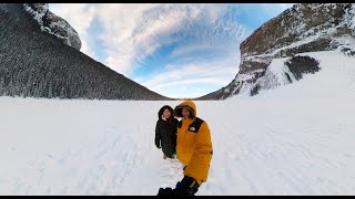 [Vlog9] Lake Louise in Winter | 冬天的路易斯湖