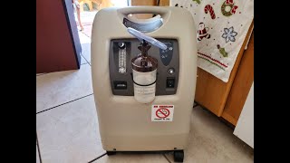 How to operate a Perfecto Invacare Oxygen Concentrator