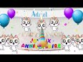 joyeux anniversaire adriel