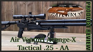 AIR VENTURI AVENGE-X TACTICAL .25 - Product Review - @pyramydair