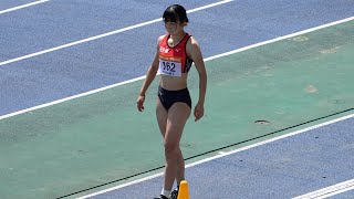 【お手本のような切り替えし技術】 女子走幅跳15 水戸招待陸上2024