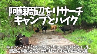 〝キャンプ.ハイク〟阿蘇周辺キャンプ場.登山口.トレイルをリサーチ