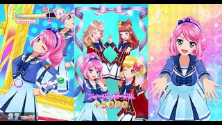 DCDアイカツオンパレード！1弾　ローラ ＆ ゆめ ＆ まひる ＆ あこで「アイカツ☆ステップ！」