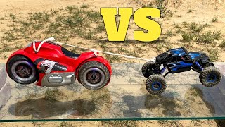 RC Bike vs RC Rock Crawler | Remote Control Car | Rock Crawler 4x4