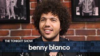 benny blanco and Jimmy Fallon Eat a Steak Dinner, Talk Cooking for SZA and Cuddl