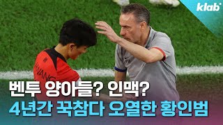 한국 축구 '소신발언' 쏟아낸 붕대투혼 황인범 ｜크랩