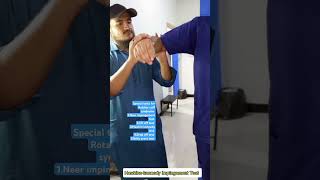 Special tests for Rotator cuff syndrome RCS #youtubeshorts#physiotherapytreatment