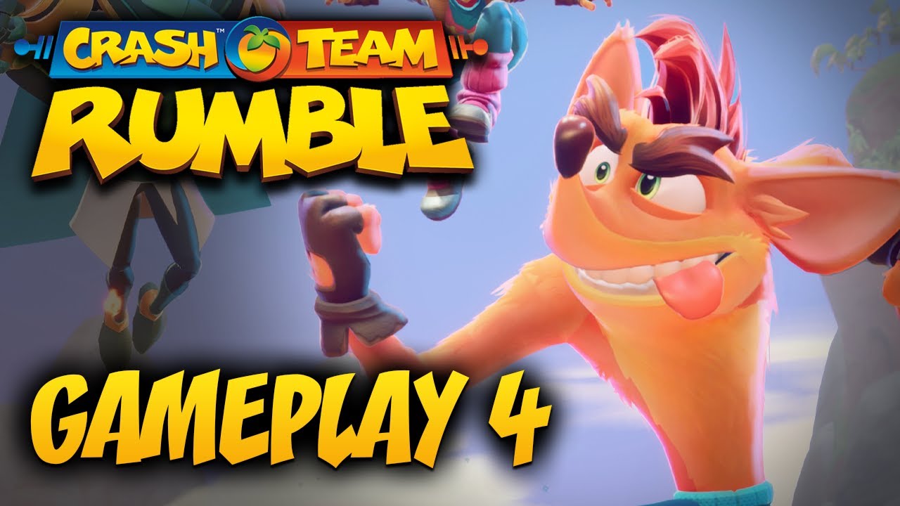 ¡Ahora Gameplay De CRASH BANDICOOT En CRASH TEAM RUMBLE! - YouTube