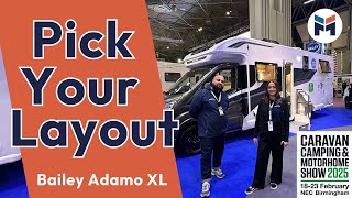 Launch of the Bailey Adamo XL Motorhome Range