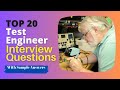 Test Engineer Interview Questions and Answers for 2024