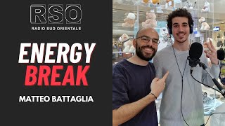 Matteo Battaglia, Presidente di ENERGY BREAK APS, ai microfoni di RSO Radio