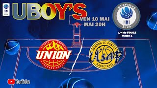 NM1 PLAYOFFS - UNION TARBES LOURDES vs AVIGNON LE PONTET Match en Direct