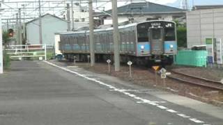 予讃線 121系 観音寺駅 瀬戸の花嫁の接近メロ(駅メロ)