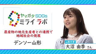 農産物の地元生産者との連携で地域社会の発展「ヤマガタＳＤＧｓミライラボ」(デンソー山形)