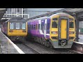 trains at preston station wcml 07 02 2019