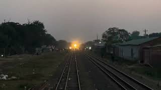 Chilahati Bound Intercity Train 731/Up Borendo Express With Oldest Coach Bangladesh Railway