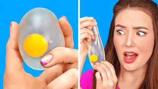 COOL VIRAL TIK TOK TRICKS || Easy DIY Experiments You Can Do At Home! Science By 123 GO! FOOD