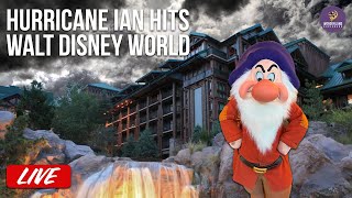 🔴 Live Hurricane Ian Hits Walt Disney World | Morning of the Storm at Disney's Wilderness Lodge