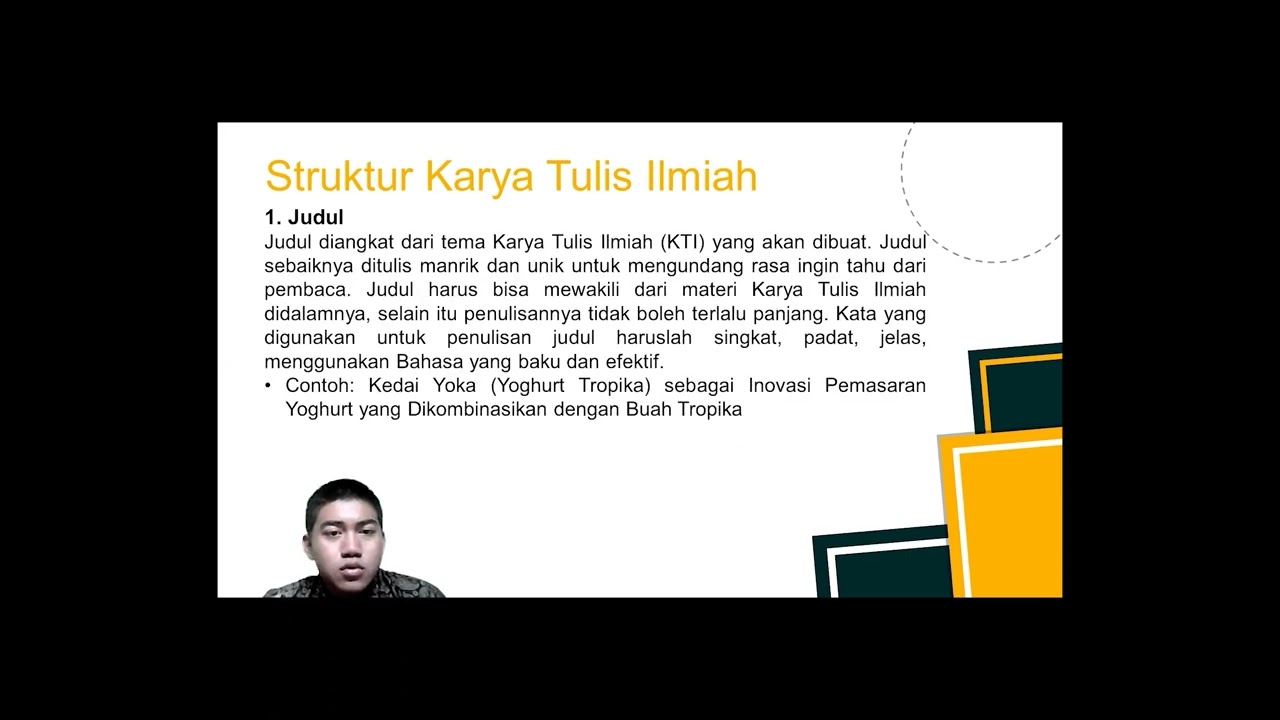 Jenis Jenis Dan Struktur Karya Tulis Ilmiah Kelompok 6 - YouTube