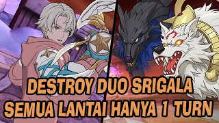 Fast Kill Skoll & Hati Floor 1 Sampai 3 | Only 1 Turn Pakai Counter BALDR - 7DSGC