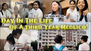 A day in the life of a third year medico | parvathy s | get ready with a me| hostel life | clg life