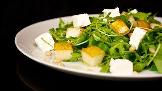 ПОЛЕЗНЫЙ И ВКУСНЫЙ! Салат с руколой и грушей | Arugula \u0026 Pear Salad