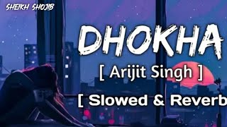 Dhokha _ Arijit Singh (Slowed+Reverb)  Dhokha Rakh Du Naraz Hogi Kya #slowedreverb #lofisongs