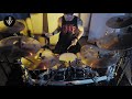 live drum playthrough of the powerwolf song fire u0026 forgive by powerwolf drummer roel van helden.