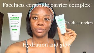 Facefacts ceramide skin barrier complex product review | face moisturizer