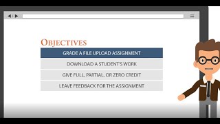 eLearning - Faculty: Grading a File Upload Assignment