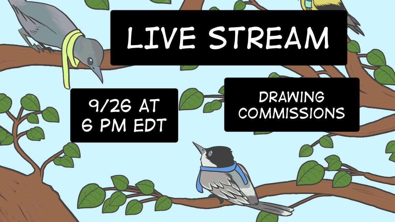 Live Stream Drawing Commissions Youtube