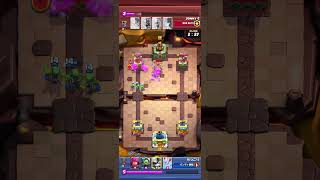 クラロワ　小屋小屋にやられるとイライラするという理由だけでクエイク積んだったら当たった#clashroyale