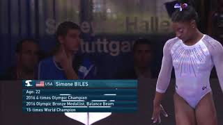 Simone Biles - All Around Champion 2019 World Artistic Gymnastics Championships