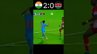 India VS Kenya 2018 Hero Intercontinental Cup Final highlights #shorts #football #youtube