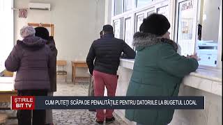 ȘTIRILE BIT TV - CUM PUTEȚI SCĂPA DE PENALITĂȚILE PENTRU DATORIILE LA BUGETUL LOCAL