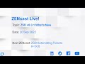 ZENcast Live! SD v8.3.1 What's New