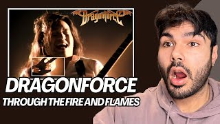 THESE GUYS ARE NOT REAL!!! | DragonForce - Through the Fire and Flames (REACTION!!)