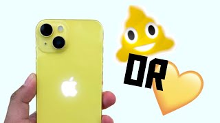 Apple iPhone 14, iPhone 14 Plus Yellow Colour Model First Look