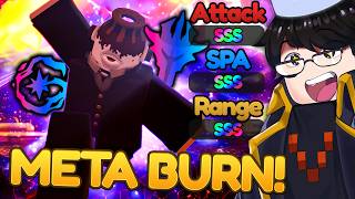 Getting 0.1% Shiny JOGO (Volcanic) Burn Mythic Showcase - Anime Vanguards