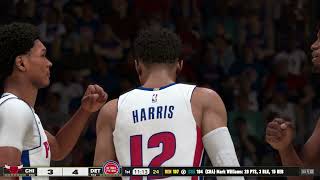 NBA 2K25 (Next Gen) - Chicago Bulls vs Detroit Pistons