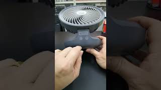 悬浮自动摇头风扇使用教学fan