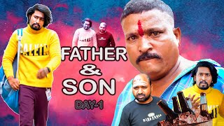 Father \u0026 Son Day-1😂 || akkicherry ||