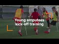 Training kicks off again for young Gaza amputees