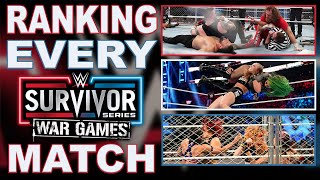 EVERY WWE Survivor Series WarGames 2022 Match Ranked From WORST To BEST | FULL VIDEO | @SonGoshuaku