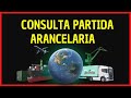 Consulta de una partida arancelaria SUNAT