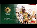 Arrival of king of Niger to support OTUMFUO OSEI TUTU 25TH ANNIVERSARY