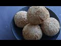 Chinese Crispy Sesame Balls (Jian Dui/ Zi Ma Qiu)