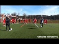 warming up technische vaardigheden tijdens fc twente voetbalschool 22 03 2015